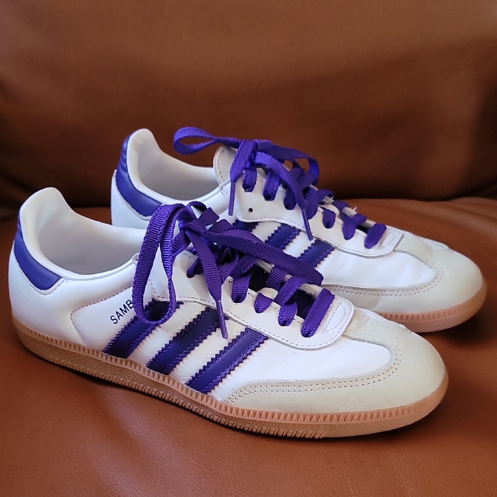 Adidas Purple Sambas